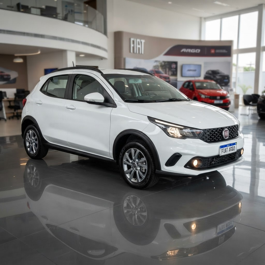 FIAT Argo - أبيض