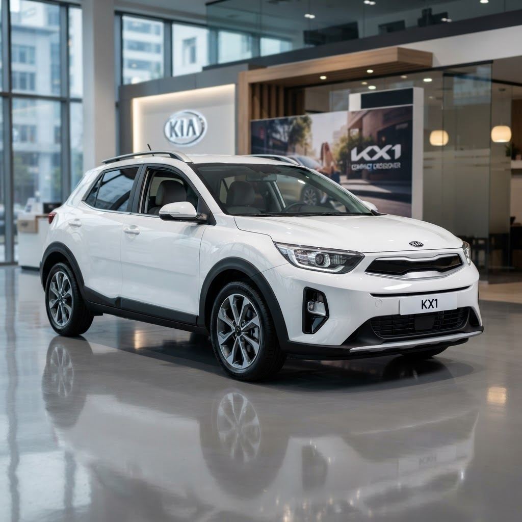 KIA KX1 - أبيض