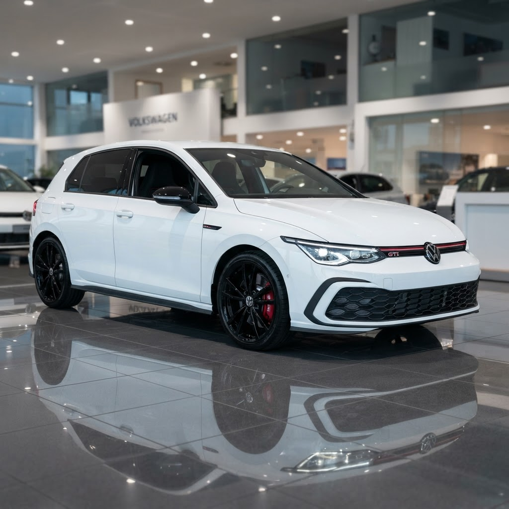 VW Golf 8.5 - أبيض